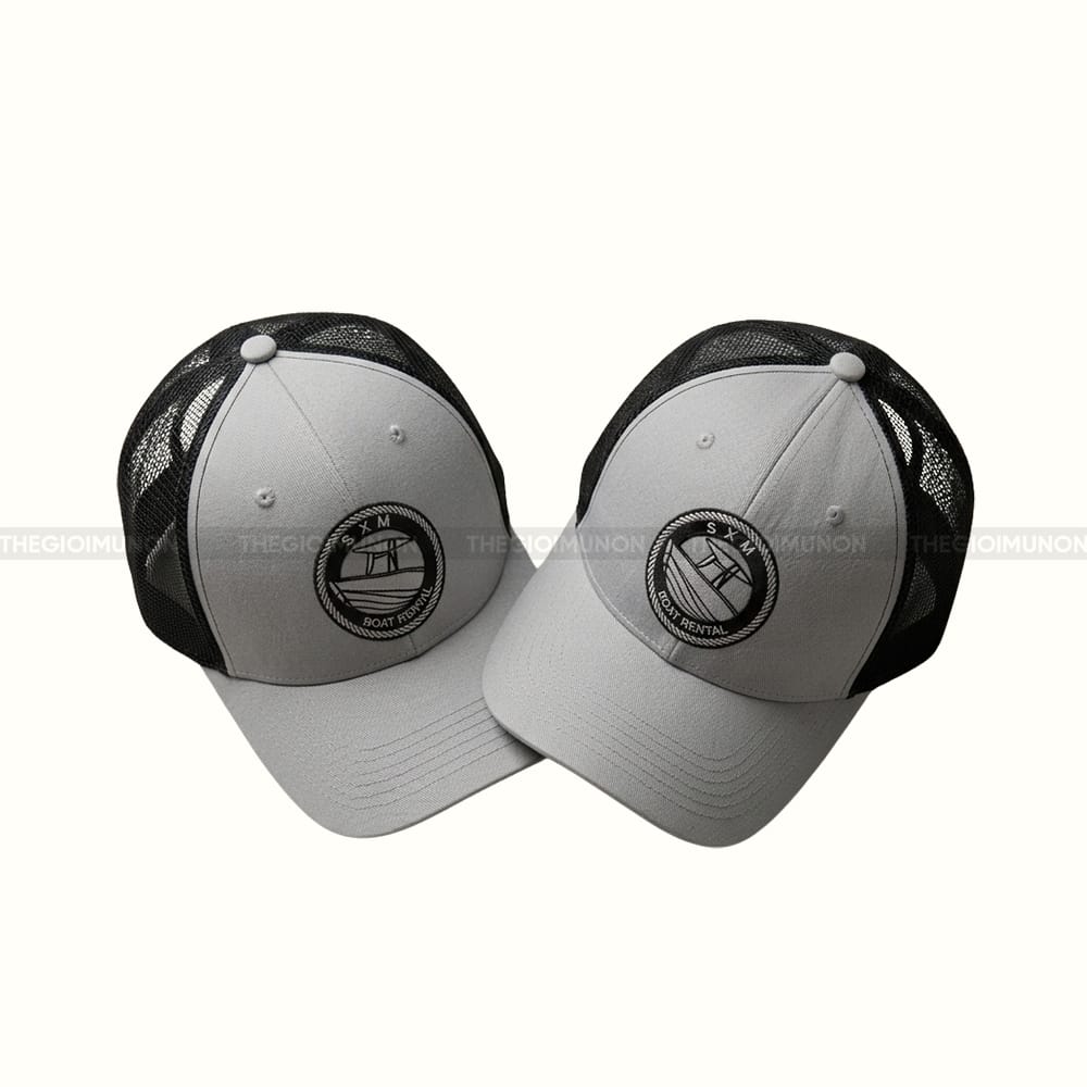 May nón in logo thiết kế nổi bật 2