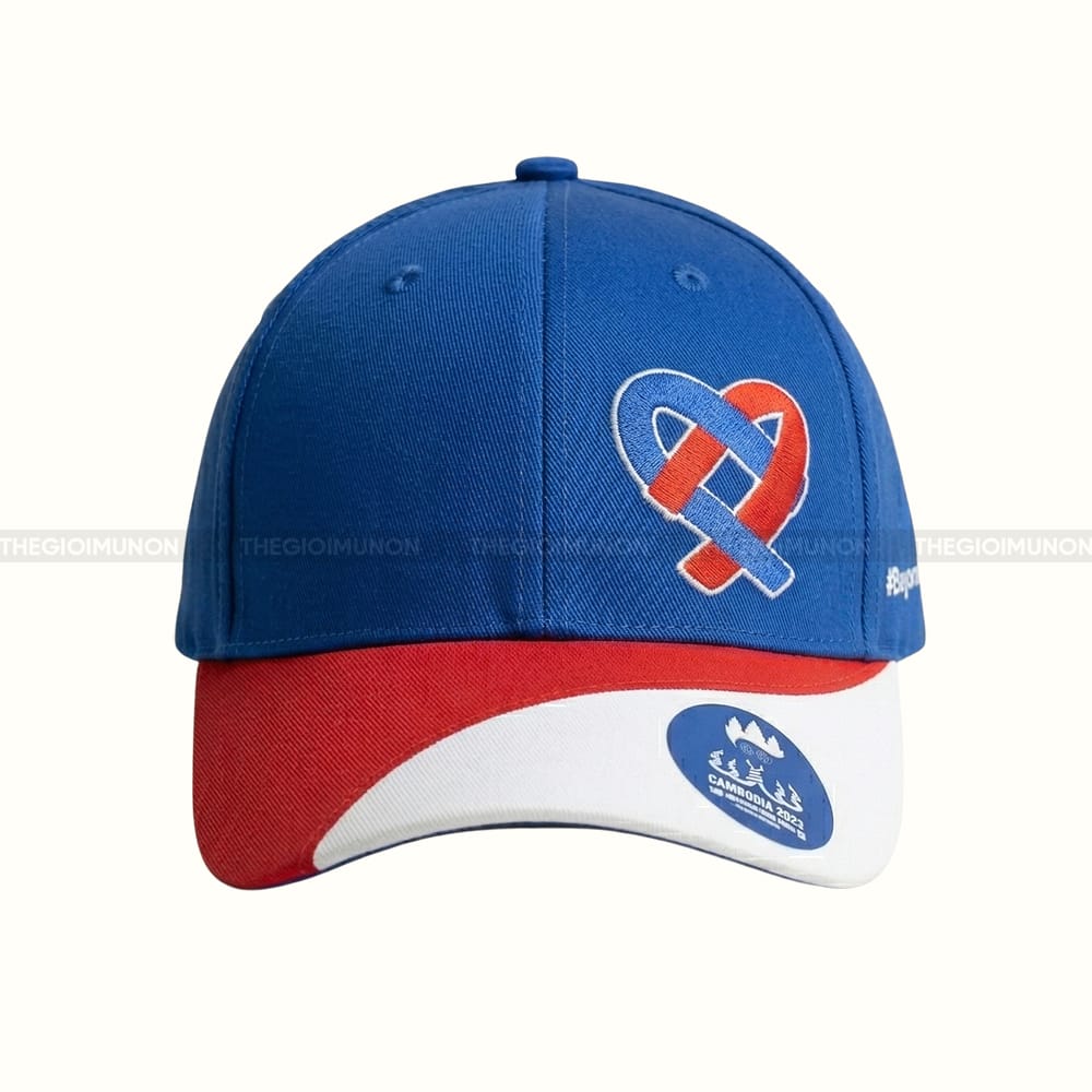 May nón kết in logo chuẩn form 6