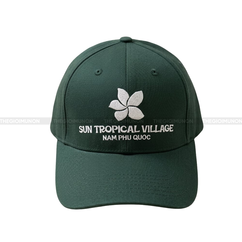 Nón đồng phục nhà hàng in logo 4