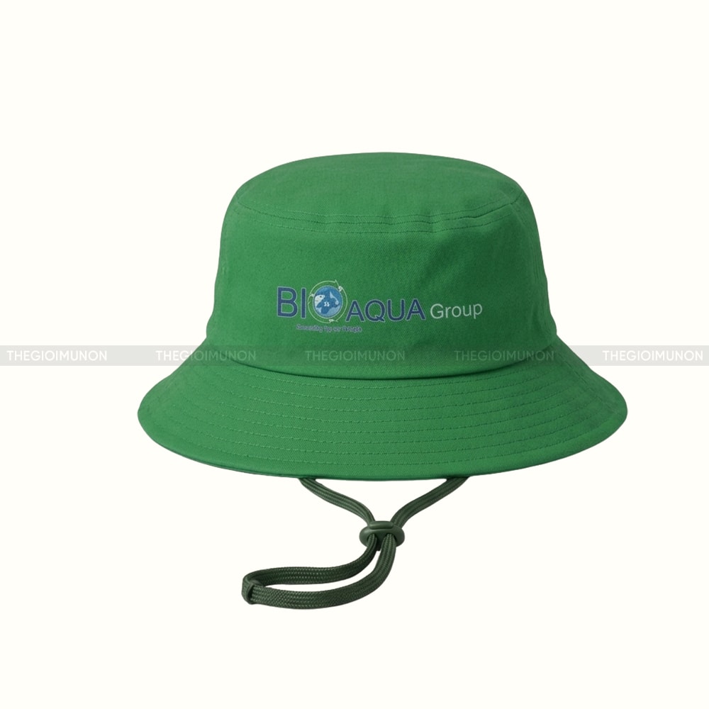 Nón tai bèo in logo sắc nét bền màu 2